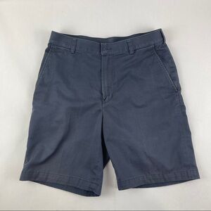 Jos A Bank Shorts Mens 32 Tailored Fit Gray Flat Front